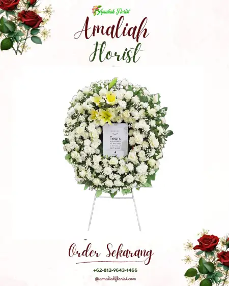 Krans Bunga Duka Amansari